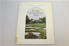 Baltusrol, Oakmont CC, & Prestwick GC Club History Books