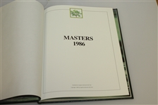 1986 Masters Tournament Annual - Jack Nicklaus 6th Green Jacket!