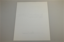 Gene Sarazen Signed & Handwritten Response Letter Comparing Jones with Nicklaus & Palmer JSA ALOA