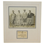 Robert Bobby T. Jones Jr. Signed Augusta National GC 1933 Guest Card-ONLY KNOWN, SPECIAL OPPORTUNITY