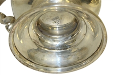  1960's Philip Morris Cup Caracas, Ven. Open Inv. Sterling Silver Loving Cup Trophy With Lid