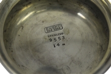  1960's Philip Morris Cup Caracas, Ven. Open Inv. Sterling Silver Loving Cup Trophy With Lid
