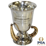 1914 Hunter Island First Prize Trophy Won by Mrs. K.B. Dickey - Bone Tusk Handles