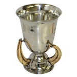1914 Hunter Island First Prize Trophy Won by Mrs. K.B. Dickey - Bone Tusk Handles