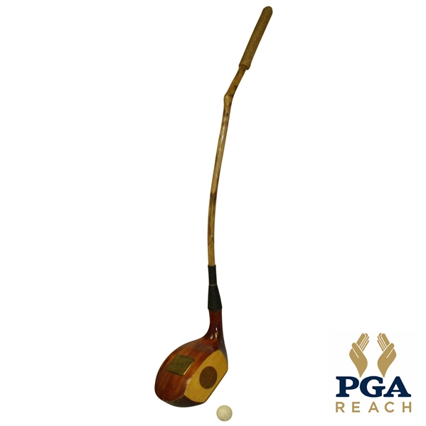 1962 Oversize Golf Wood Club Given to Pro-Golf Assoc. of Philadelphia Harry Markel