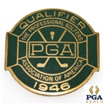 1946 PGA Championship at Portland C.C. Contestant Badge - Ben Hogan First Major Win - Near Mint
