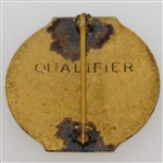 1936 PGA Champ. @ Pinehurst C.C. Contestant Badge - Denny Shute Win - NRMT, W/Seldom Seen Original Packaging!