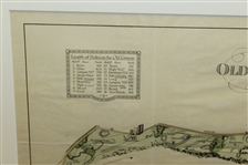 The Old Course at St.Andrews Map Surveyed & Depicted By Alister MacKenzie - March 1924