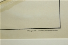 The Old Course at St.Andrews Map Surveyed & Depicted By Alister MacKenzie - March 1924
