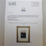 Official Bulletin of USGA For Sale Here - Golf New York Broadside Advertising - Harper & Bros. - Framed