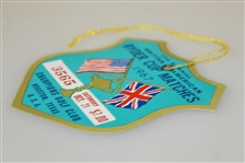 1967 Ryder Cup at Champions GC 17th Biennial Matches Ticket #3565 - Impeccable Condition - Hogan Captain