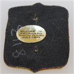 1975 Ryder Cup @ Laurel Valley Crest Shield Player Blazer Patch - Red With Gold Piping - Small