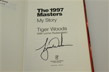 Tiger Woods Signed 'The 1997 Masters: My Story' Book FULL JSA #Z87409