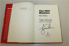 Tiger Woods Signed 'The 1997 Masters: My Story' Book FULL JSA #Z87409