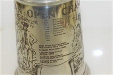 19th Hole American Open Championship Pewter Golf Tankard - US Open Winners Listed