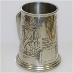 19th Hole American Open Championship Pewter Golf Tankard - US Open Winners Listed