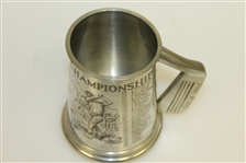 19th Hole American Open Championship Pewter Golf Tankard - US Open Winners Listed