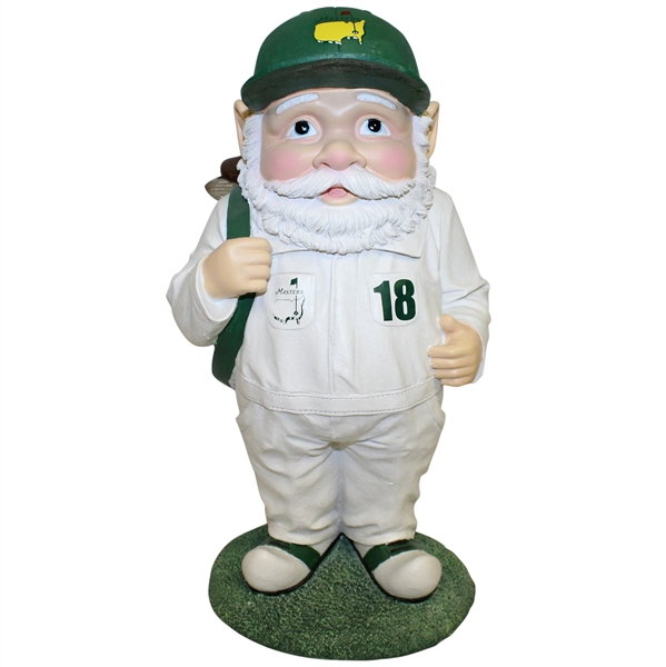 Ltd Edition Masters Green & White Caddie Gnome in Original Box - Sold Out Quickly