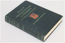 1927 'Golf Architecture In America' 1st Edition Book by George C. Thomas Jr.