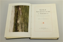 1927 'Golf Architecture In America' 1st Edition Book by George C. Thomas Jr.