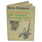 Ben Hogan Signed 1st Ed. 1957 Book 'Five Lessons: The Modern Fundamentals of Golf' JSA ALOA