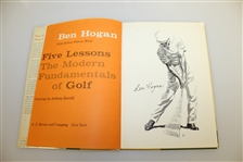 Ben Hogan Signed 1st Ed. 1957 Book 'Five Lessons: The Modern Fundamentals of Golf' JSA ALOA