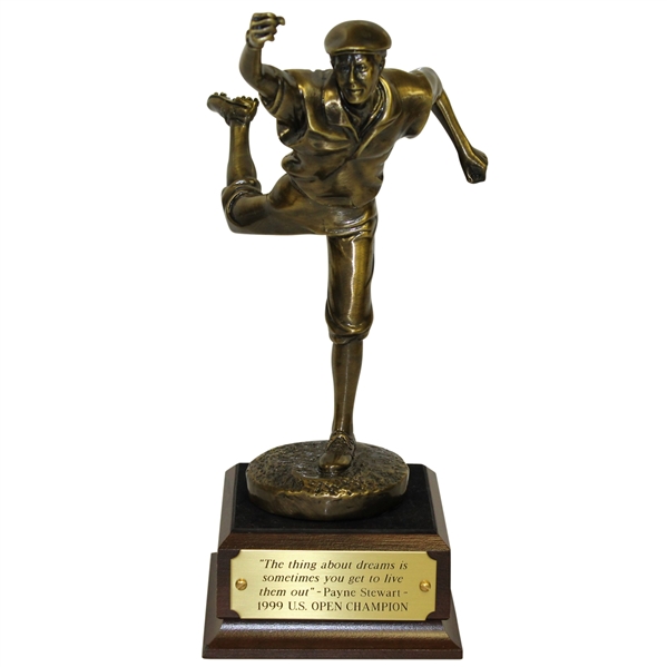Payne Stewart Trophy Celebrating 15yr Anniversary of Dramatic Win at Pinehurst