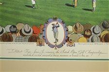 1930 Currier & Ives Robert T. Jones Jr Wins British Open at St. Andrews - Matted