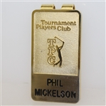 Phil Mickelson TPC Tournament Players Club Money Clip by Pro Clip in Box