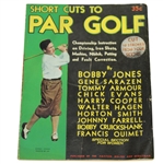 1931 "Short Cuts to Par Golf" by Jones, Sarazen, Armour, Evans, Cooper, Hagen, & others