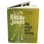 1969 "Bobby Jones one the Basic Golf Swing" 1st Edition Book with Dust Jacket