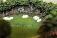 Augusta 13th Amen Corner Final Hole Fairway Replicas Keepsake in Original Box