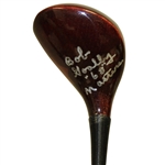 Bob Goalby Signed Jack Nicklaus MacGregor 4-Wood Inscribed "68 Masters" JSA ALOA