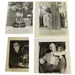 1940s & 1950s Sam Snead Wire Photos - Four