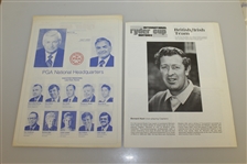 1975 Ryder Cup at Laurel Valley Package - Tickets, Program, Scorecard, Pairing Sheet