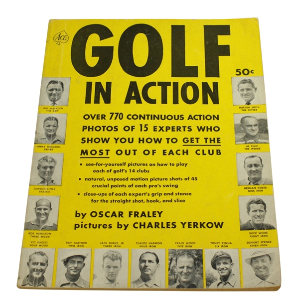 1952 Golf In Action Instructional Magazine w/Pro Tips by Oscar Fraley