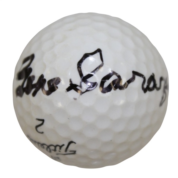Gene Sarazen Signed Titleist Golf Ball JSA ALOA