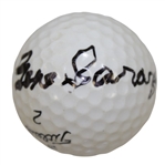 Gene Sarazen Signed Titleist Golf Ball JSA ALOA