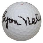 Byron Nelson Signed Titleist Golf Ball JSA ALOA