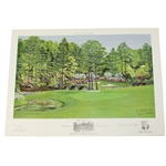 Bill Waugh Artists Proof #10 - Augusta 11th Green RTJ Collection Signed by Jones & Waugh JSA ALOA