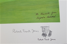 Bill Waugh Artists Proof #10 - Augusta 11th Green RTJ Collection Signed by Jones & Waugh JSA ALOA