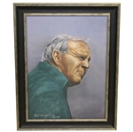 Arnold Palmer Ltd Ed Artist Proof Canvas Print Signed by Artist Bill Waugh JSA ALOA