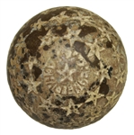 Circa 1905-1910 Vintage Star Challenger 26 1/2 Gutta Percha Golf Ball