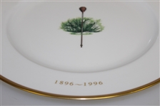 Merion Golf Club 1896-1996 Anniversary Ceramic Plate by Boehm