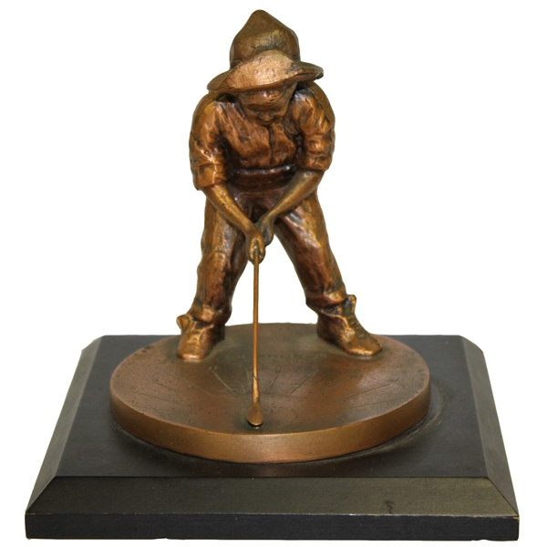 Pinehurst Putter Boy Bronze Sundial Balfour Statue