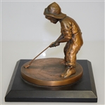 Pinehurst Putter Boy Bronze Sundial Balfour Statue
