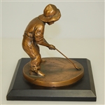 Pinehurst Putter Boy Bronze Sundial Balfour Statue