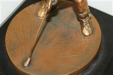 Pinehurst Putter Boy Bronze Sundial Balfour Statue