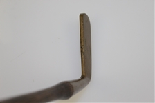 A.G. Spalding & Bros Morristown Trademark Makers Ladies Brass Head Putter w/ Shaft Stamp