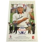 David Graham Signed 1998 GTE Classic Tampa Bay with Trophy Poster JSA ALOA